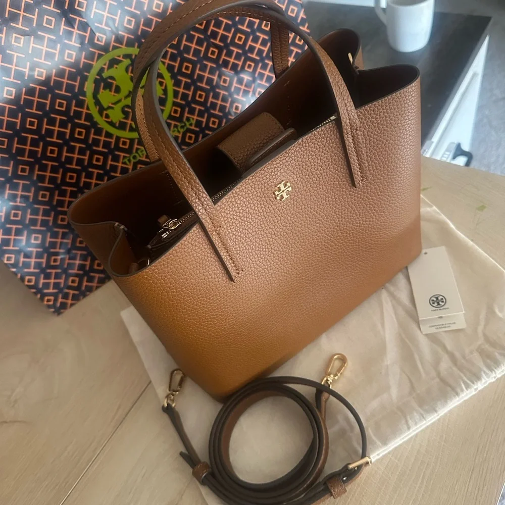 New Tory Burch Blake small tote cortado color